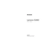 Lenovo G360 Laptop manual cover