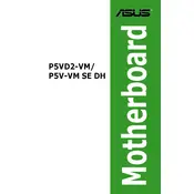 ASUS P5VD2-VM Motherboard manual cover