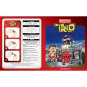 Fisher Price Mattel TRIO Fire Station R2135 Toy manual cover