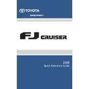 Toyota FJ Cruiser 2008 SUV manual cover