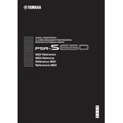 Yamaha PSR-S650 Keyboard