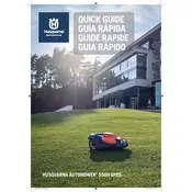 Husqvarna Automower 550H EPOS Lawn Mower manual cover