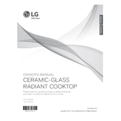 LG LSCE365ST LSCE365ST.ASTLLGA Cooktop manual cover