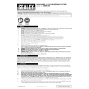 Sealey VS820.V4 Bleeder manual cover