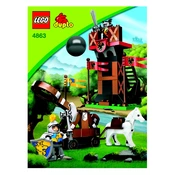 LEGO Duplo 4863 Construction Set manual cover