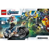 LEGO Avengers 76142-2 Construction Set manual cover