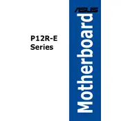 ASUS P12R-E Motherboard manual cover