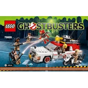 LEGO Ghostbusters 75828 Construction Set manual cover