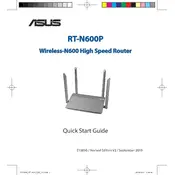 ASUS RT-N600P Router manual cover