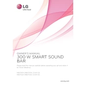 LG NB3730A NB3730A.DUSALLK Sound Bar manual cover