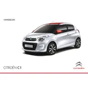 Citroën C1 2015 Hatchback manual cover