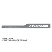 Fishman Presys Preamplifier manual cover