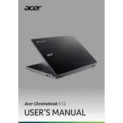 Acer Chromebook 512 C852-C9VM Laptop manual cover