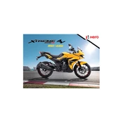 Hero Xtreme 200S 4V 2023 Motorcycle manual cover