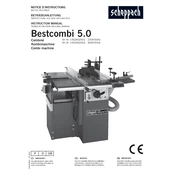 Scheppach Bestcombi 5.0 1902402901 Combination Machine manual cover