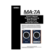 Roland MA-7A manual cover