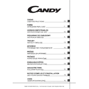 Candy FCXE645VX manual cover