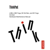 Lenovo ThinkPad L380 Laptop manual cover