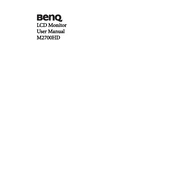 BenQ M2700HD manual cover