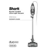 Shark Rocket ZS340 Vacuum manual cover