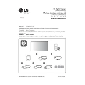 LG 55TC3CG 55TC3CG-H.AUS Signage manual cover