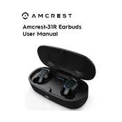 Amcrest ABH-31R-BLUE Earbuds manual cover