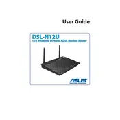 ASUS DSL-N12U B1 Router manual cover