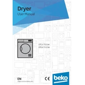 Beko DTGV 7000W manual cover