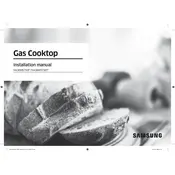 Samsung NA36M9750 Cooktop manual cover