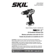 Skil HD6290A-10 Drill manual cover