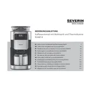 Severin KA 4814 Coffee Maker manual cover