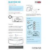 Cambridge Audio BLUETONE 100 Speaker manual cover