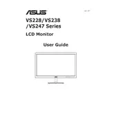 ASUS VS228H-P Monitor manual cover