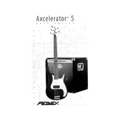 Peavey Axcelerator 5 Guitar manual cover