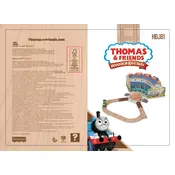 Thomas & Friends Mattel Wooden Railway Tidmouth Sheds Starter Train Set HBJ81 Toy manual cover