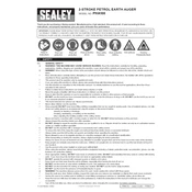 Sealey PHA100 Auger manual cover