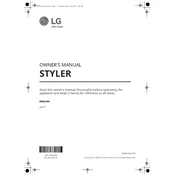 LG S5MSB S5MSB.ALMEEUS Styler manual cover