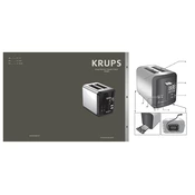 Krups KH320D50 Toaster manual cover