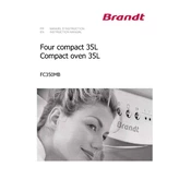 Brandt FC350MB Oven manual cover