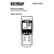 Flir Extech SDL700 Manometer manual cover