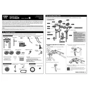 Yamaha DTX482K Drum Kit manual cover