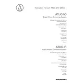 Audio-Technica ATLK-EXT165 Conference System manual cover