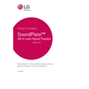 LG LAB550H LAB550H.DUSALLK Sound Plate manual cover