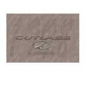 Oldsmobile Cutlass 1998 manual cover