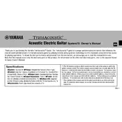 Yamaha System70 Guitar manual cover