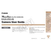 Canon IXUS 225 HS manual cover