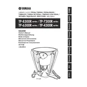 Yamaha TP-4300R Series Percussion manual cover