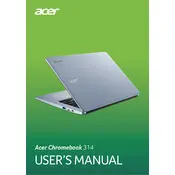 Acer Chromebook 314 C933T-C35T Laptop manual cover