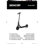 Sencor Scooter ONE Scooter manual cover