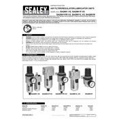 Sealey SA2001-F.V2 Air Filter manual cover